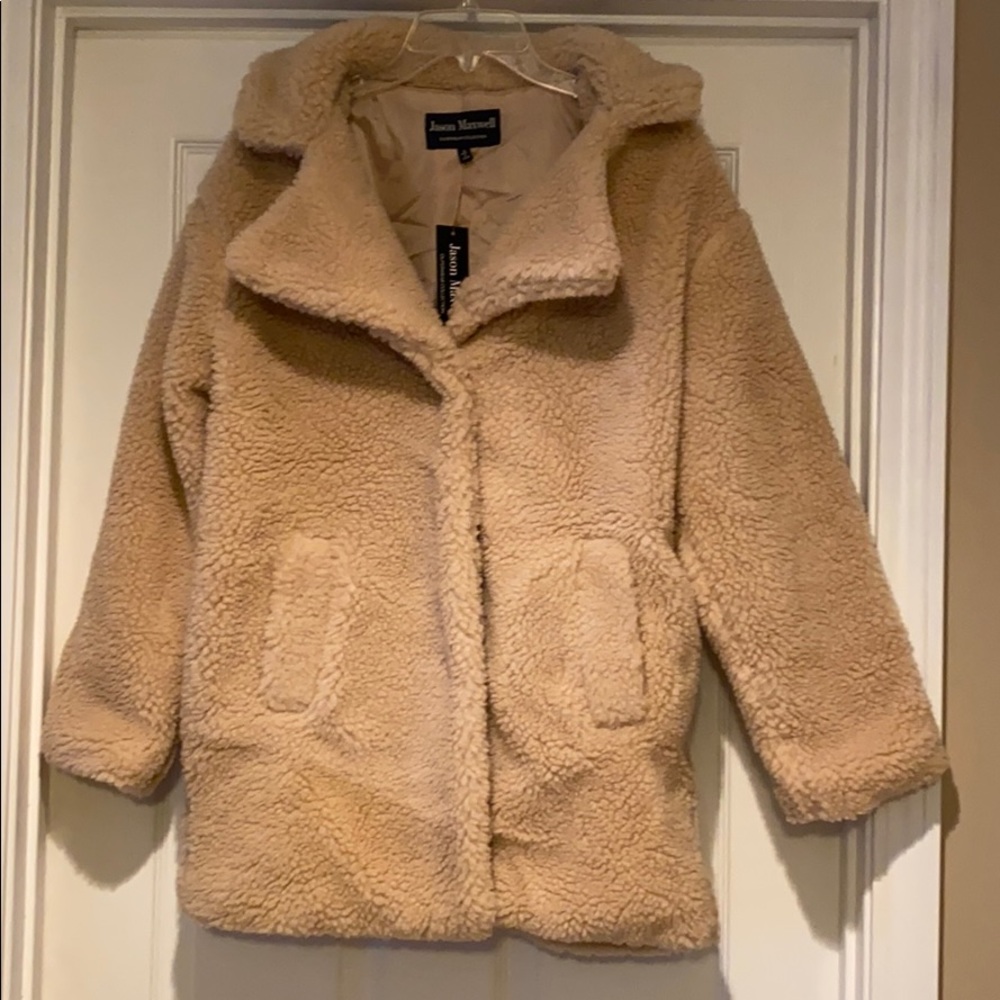 Tan Sherpa coat